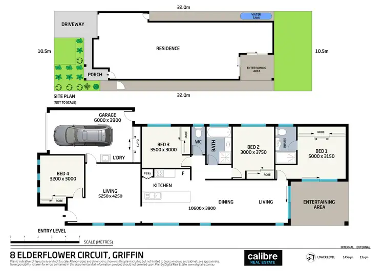 Floorplan of Homely house listing, 8 Elderflower Circuit, Griffin QLD 4503