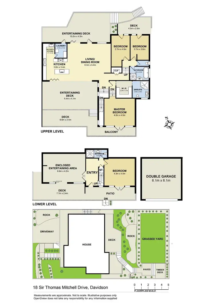 Floorplan of Homely house listing, 18 Sir Thomas Mitchell Drive, Davidson NSW 2085