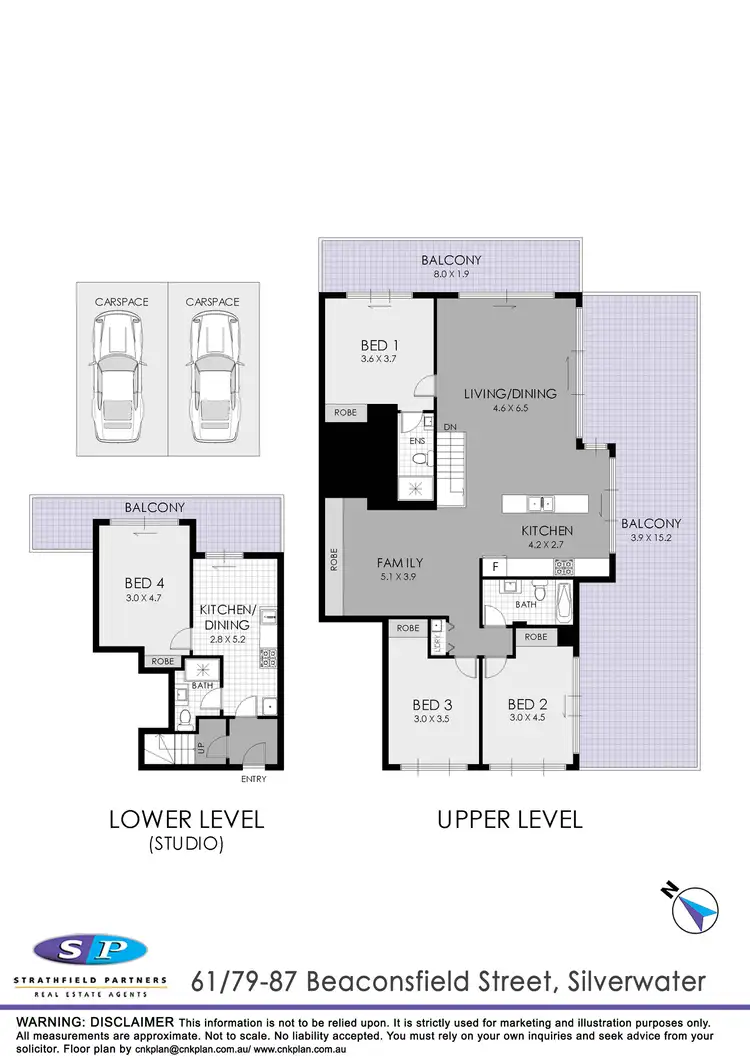 Floorplan of Homely apartment listing, 61/79 Beaconsfield Street, Silverwater NSW 2128
