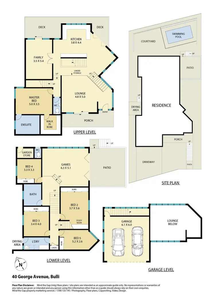 Floorplan of Homely house listing, 40 George Avenue, Bulli NSW 2516