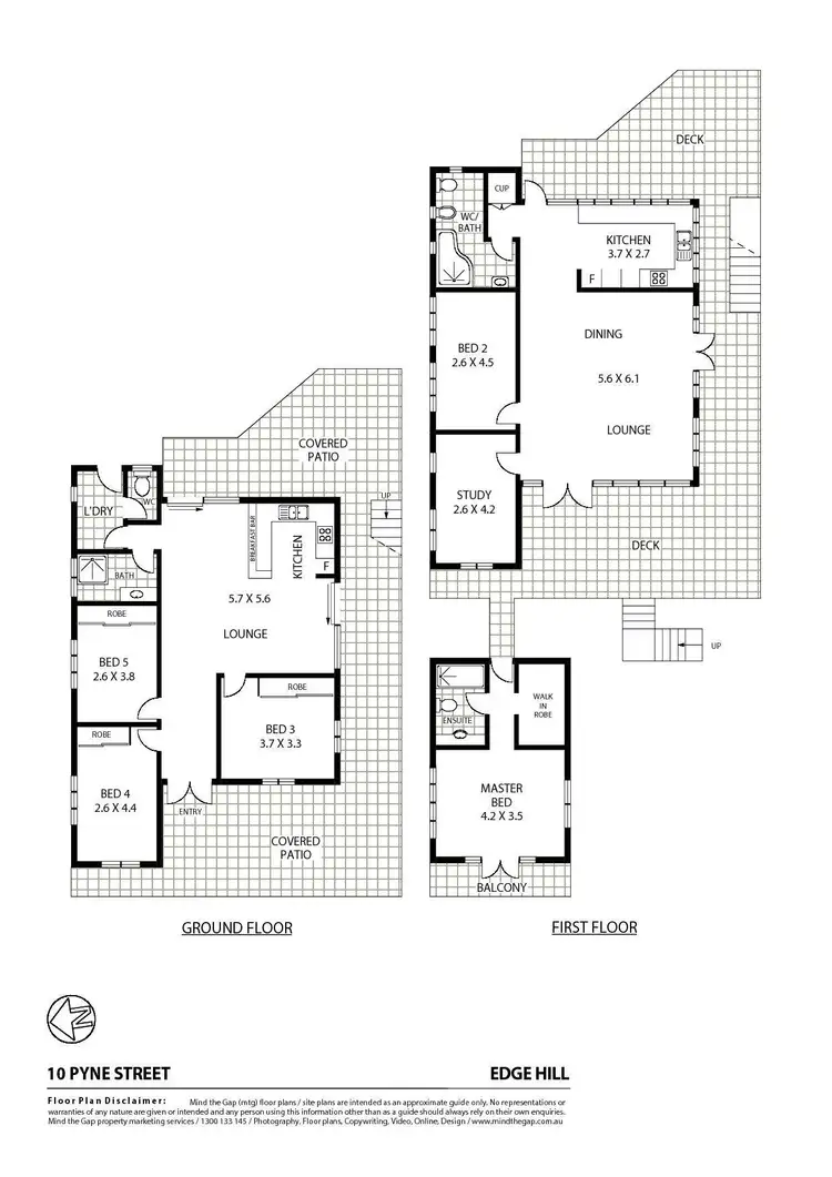 Floorplan of Homely house listing, 10 Pyne Street, Edge Hill QLD 4870
