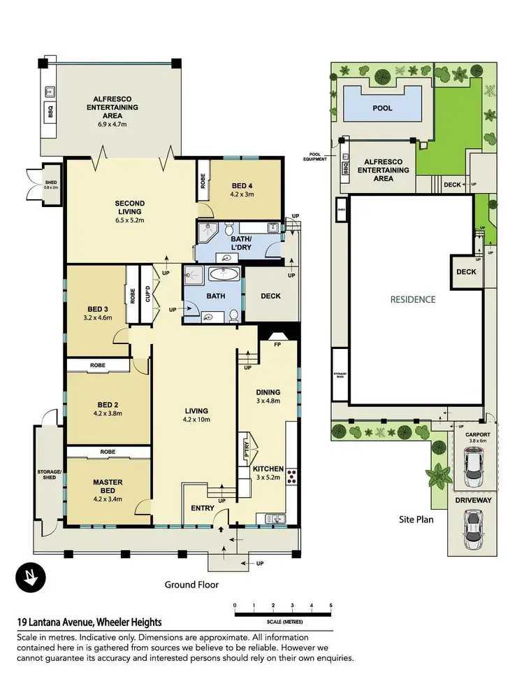 Floorplan of Homely house listing, 19 Lantana Avenue, Wheeler Heights NSW 2097