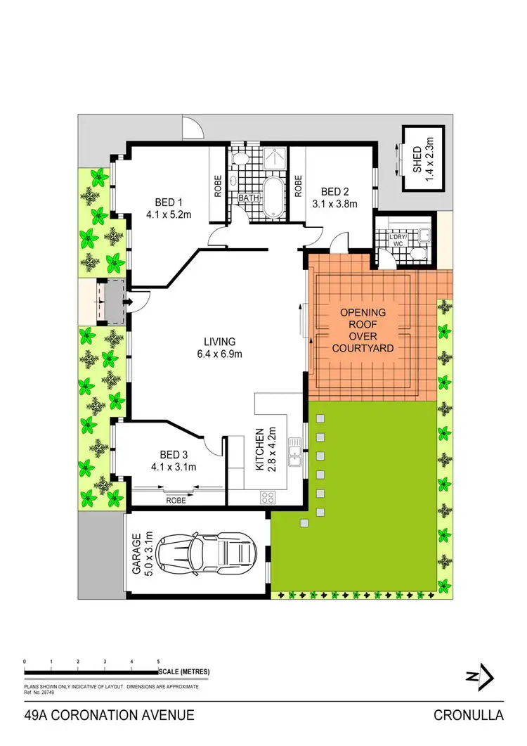 Floorplan of Homely house listing, 49a Coronation Avenue, Cronulla NSW 2230