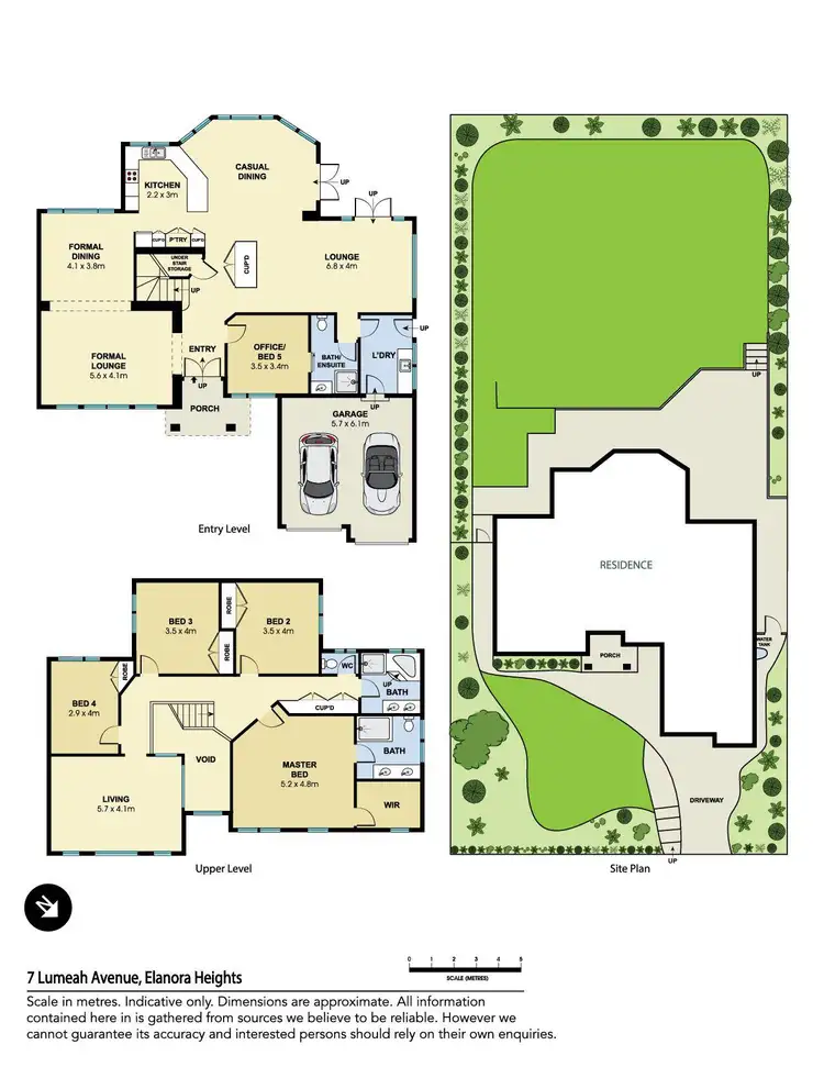 Floorplan of Homely house listing, 7 Lumeah Avenue, Elanora Heights NSW 2101