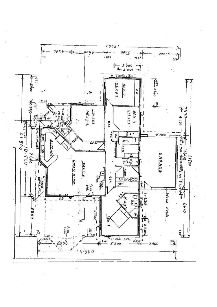 Floorplan of Homely house listing, 54 Clerke Street, Leith TAS 7315