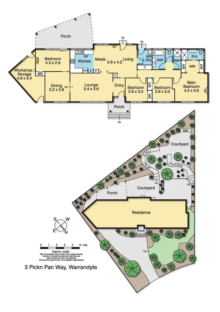 Floorplan of Homely house listing, 3 Pickn Pan Way, Warrandyte VIC 3113