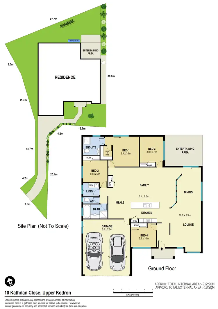 Floorplan of Homely house listing, 10 Kathdan Close, Upper Kedron QLD 4055
