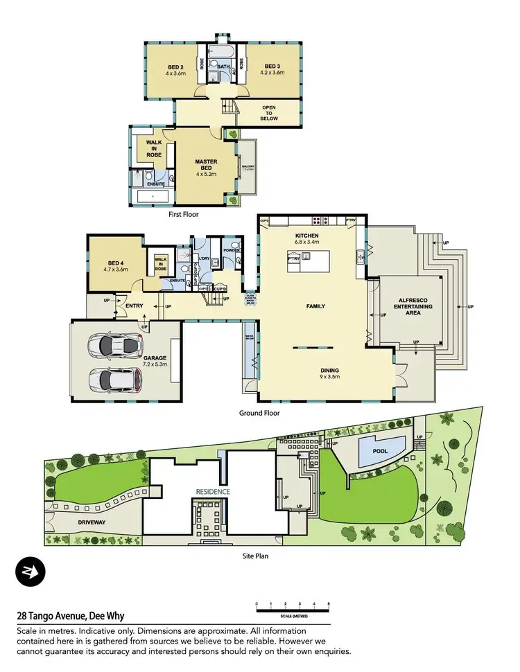 Floorplan of Homely house listing, 28 Tango Avenue, Dee Why NSW 2099