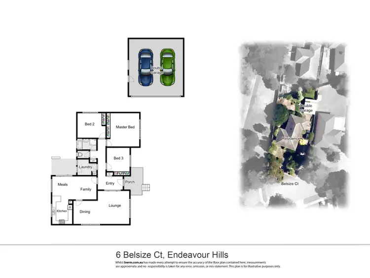 Floorplan of Homely house listing, 6 Belsize Court, Endeavour Hills VIC 3802