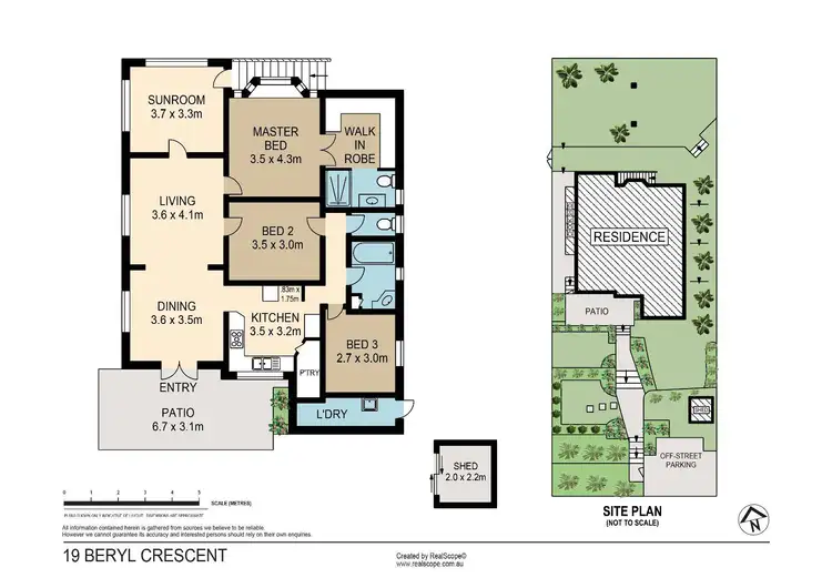 Floorplan of Homely house listing, 19 Beryl Crescent, Holland Park QLD 4121