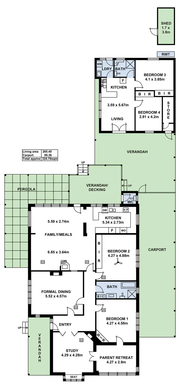 Floorplan of Homely house listing, 441 The Parade, Kensington Gardens SA 5068