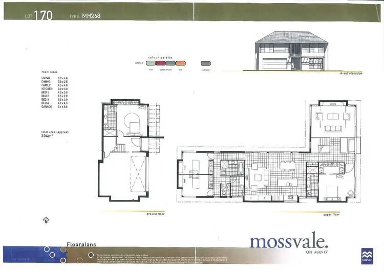 Floorplan of Homely house listing, 49 Mossvale Drive, Wakerley QLD 4154