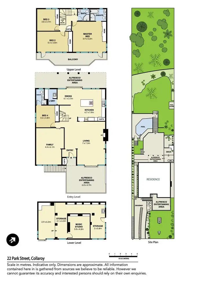 Floorplan of Homely house listing, 22 Park Street, Collaroy NSW 2097
