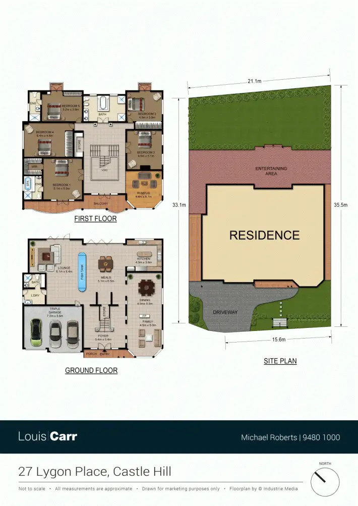 Floorplan of Homely house listing, 27 Lygon Place, Castle Hill NSW 2154