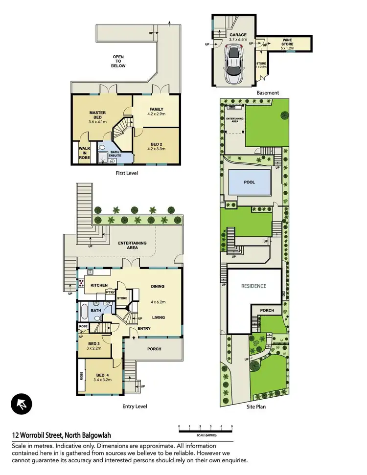 Floorplan of Homely house listing, 12 Worrobil Street, North Balgowlah NSW 2093