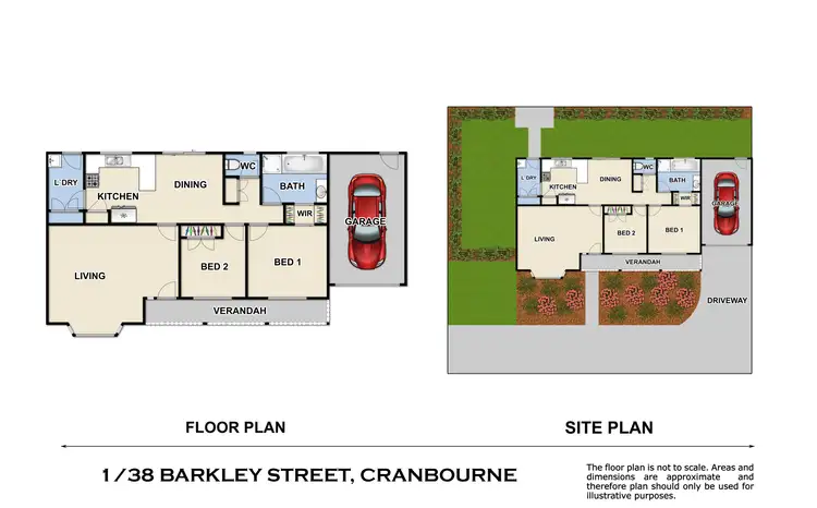 Floorplan of Homely house listing, 1/38 Barkly Street, Cranbourne VIC 3977