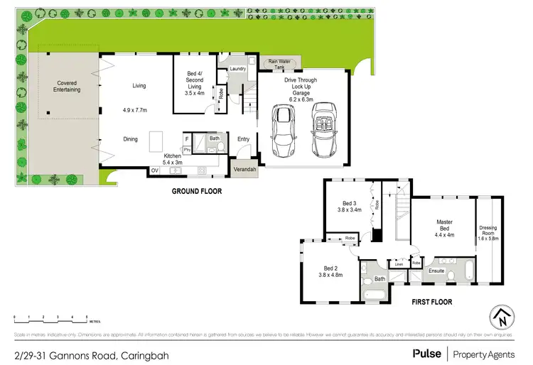 Floorplan of Homely townhouse listing, 2/29-31 Gannons Road, Caringbah NSW 2229
