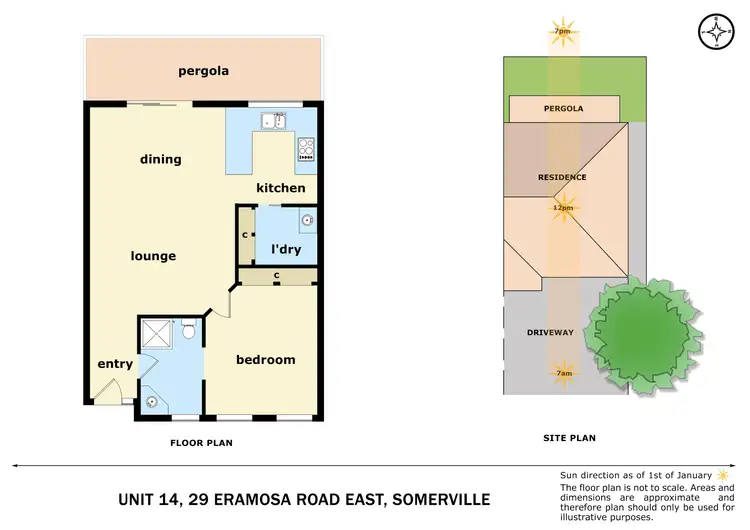 Floorplan of Homely unit listing, 14/29 Eramosa Road, Somerville VIC 3912