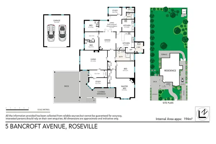 Floorplan of Homely house listing, 5 Bancroft Avenue, Roseville NSW 2069