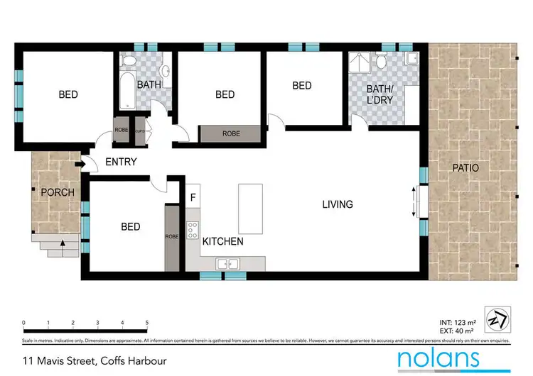 Floorplan of Homely house listing, 11 Mavis Street, Coffs Harbour NSW 2450