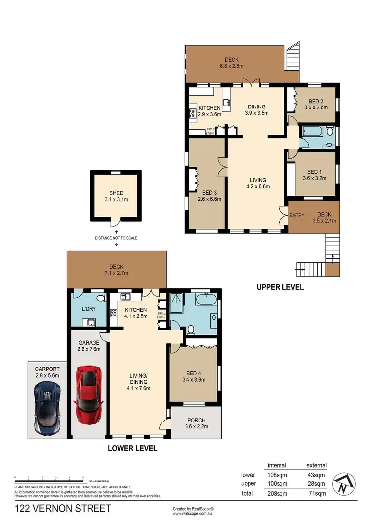 Floorplan of Homely house listing, 122 Vernon Street, Nundah QLD 4012