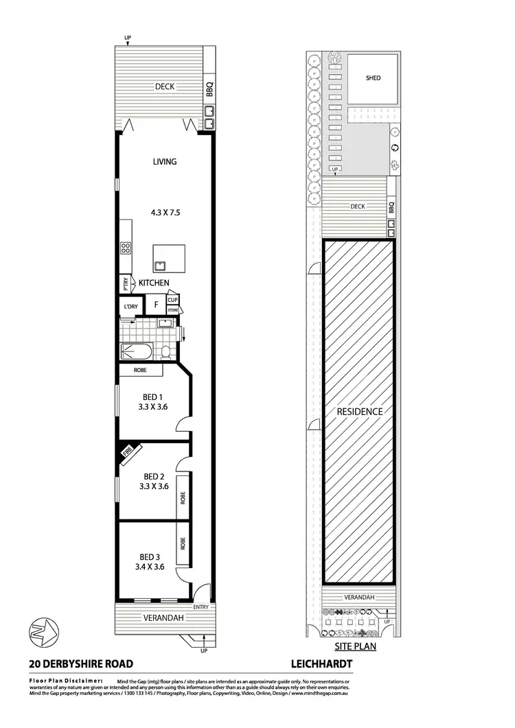 Floorplan of Homely house listing, 20 Derbyshire Road, Leichhardt NSW 2040