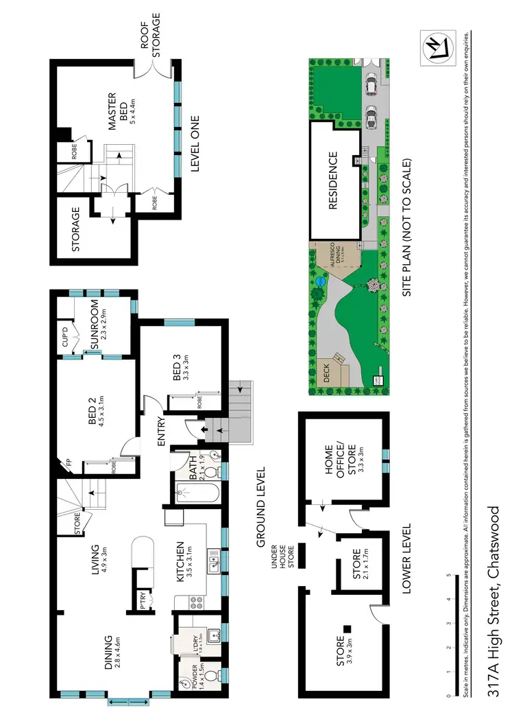 Floorplan of Homely house listing, 317A High Street, Chatswood NSW 2067