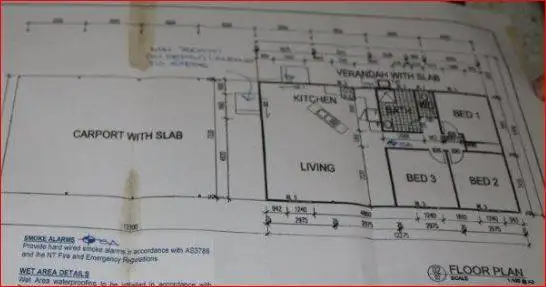 Floorplan of Homely house listing, 103 Lennox Road, Darwin River NT 841