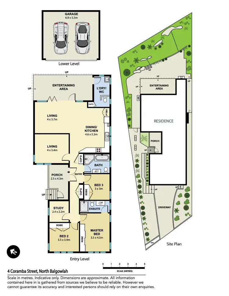 Floorplan of Homely house listing, 4 Coramba Street, North Balgowlah NSW 2093