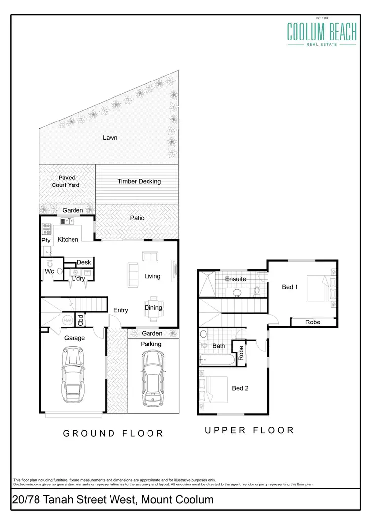 Floorplan of Homely townhouse listing, 20/78 Tanah Street West, Mount Coolum QLD 4573