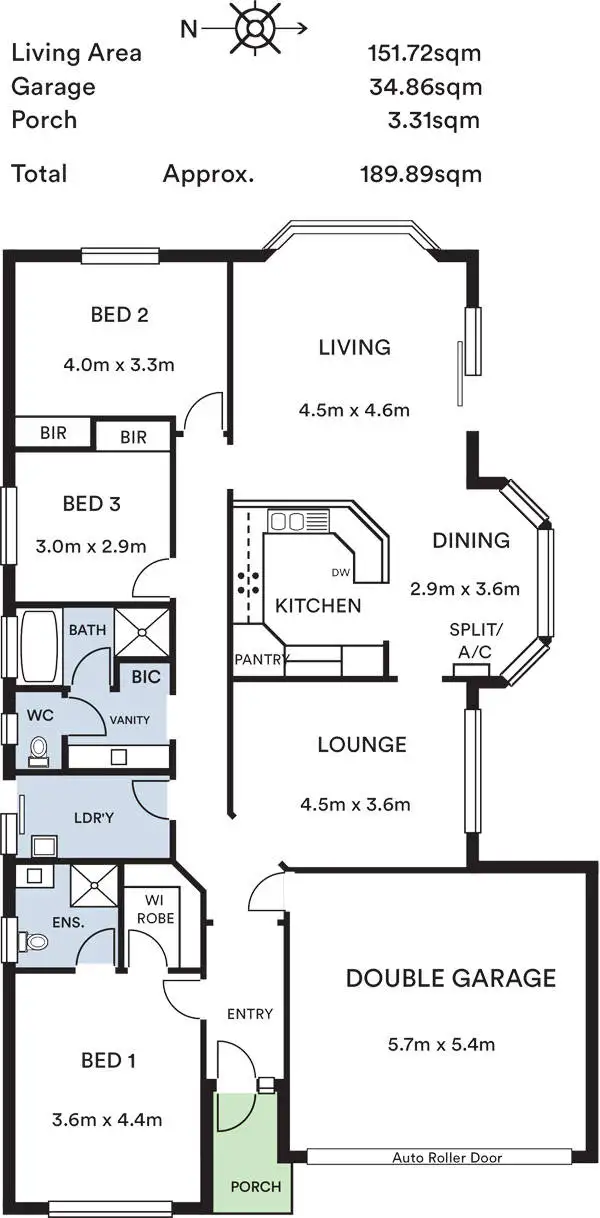 Floorplan of Homely house listing, 76 Douglas Drive, Mount Barker SA 5251