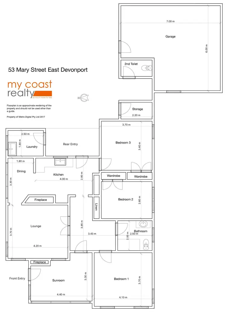 Floorplan of Homely house listing, 53 Mary Street, East Devonport TAS 7310