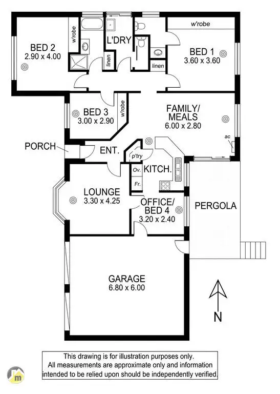 Floorplan of Homely house listing, 15 Blume Terrace, Mount Gambier SA 5290