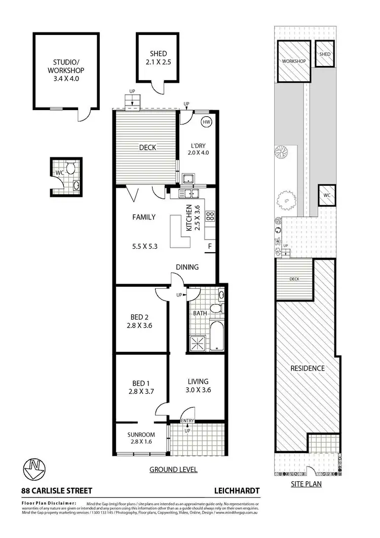 Floorplan of Homely house listing, 88 Carlisle Street, Leichhardt NSW 2040