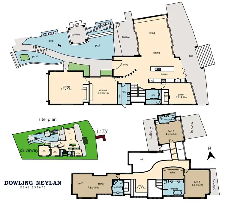 Floorplan of Homely house listing, 17 Saltwater Avenue, Noosa Waters QLD 4566