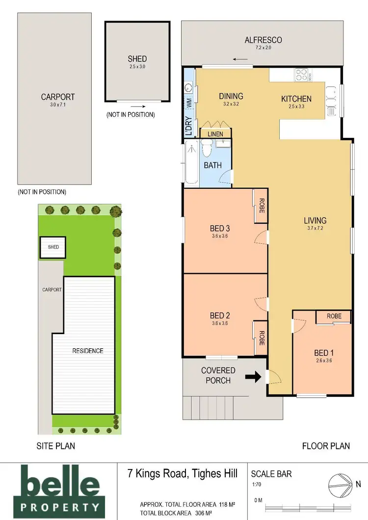 Floorplan of Homely house listing, 7 Kings Road, Tighes Hill NSW 2297