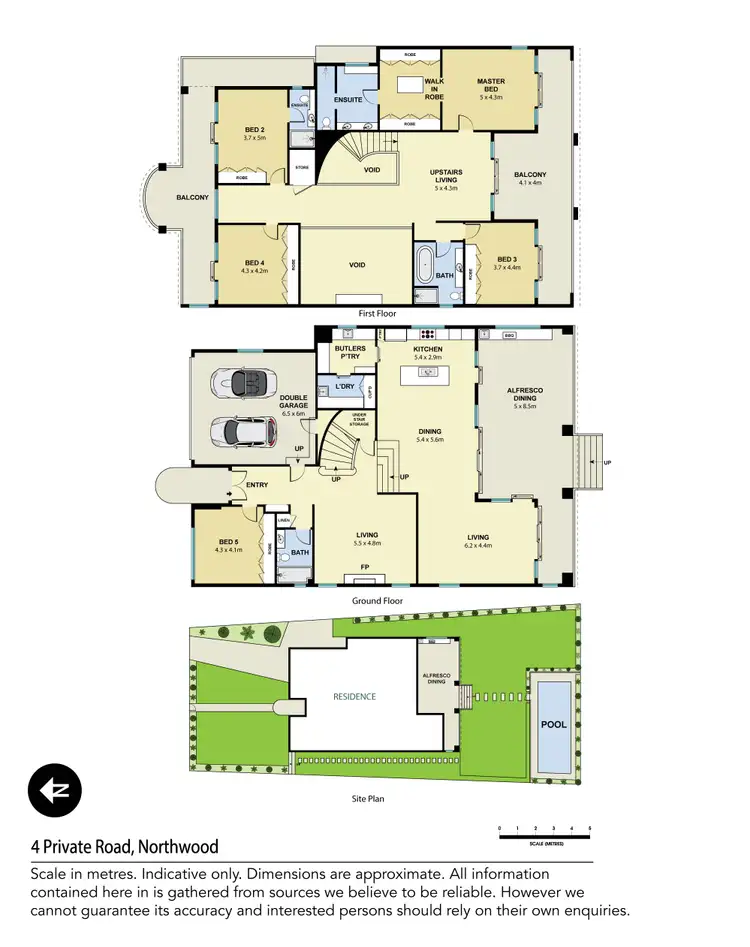 Floorplan of Homely house listing, 4 Private Road, Northwood NSW 2066