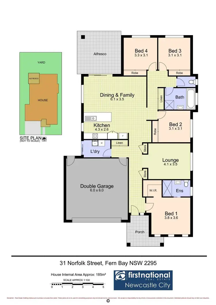 Floorplan of Homely house listing, 31 Norfolk Street, Fern Bay NSW 2295