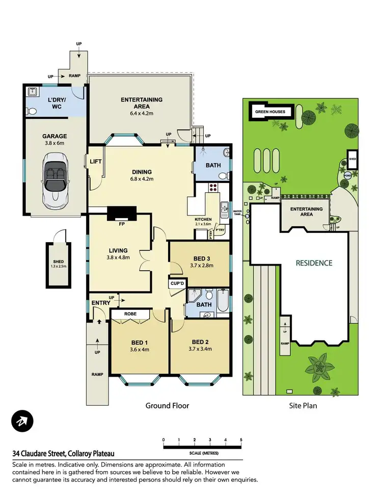 Floorplan of Homely house listing, 34 Claudare Street, Collaroy Plateau NSW 2097