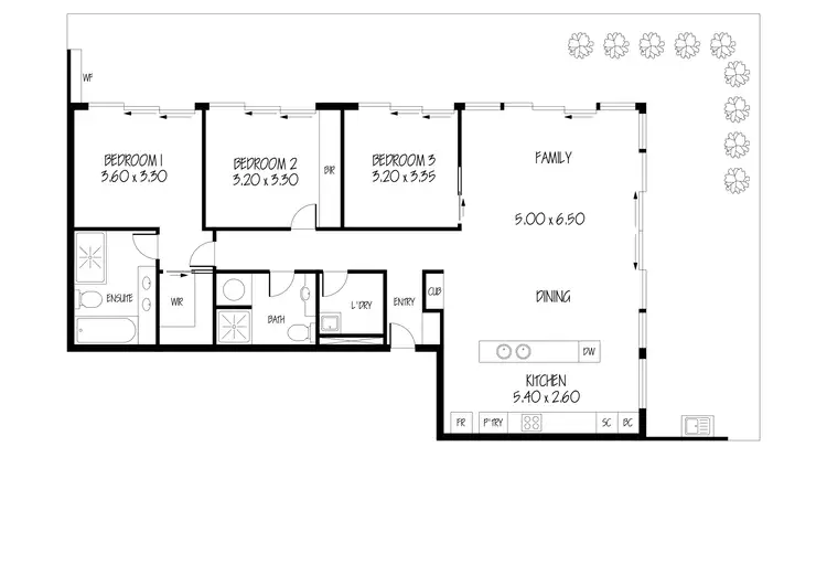 Floorplan of Homely apartment listing, 503 The Sails, New Port SA 5015