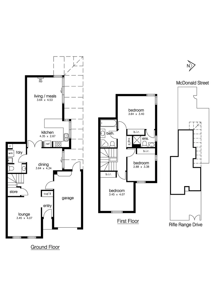Floorplan of Homely house listing, 35 Rifle Range Drive, Williamstown VIC 3016
