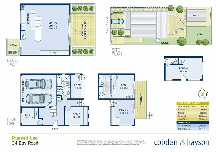 Floorplan of Homely house listing, 34 Bay Road, Russell Lea NSW 2046
