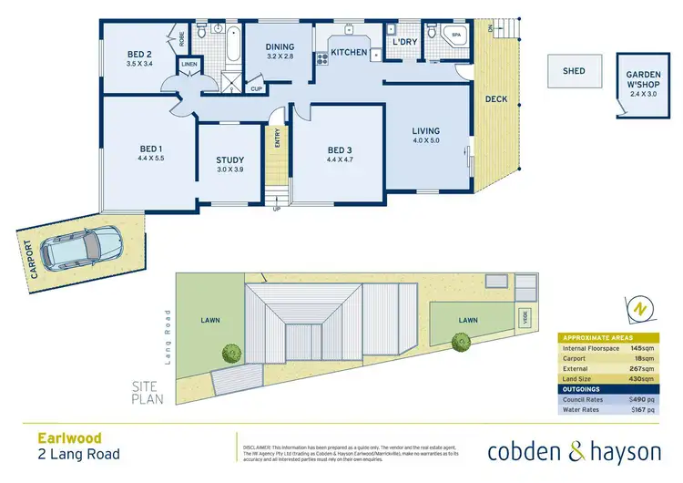 Floorplan of Homely house listing, 2 Lang Road, Earlwood NSW 2206