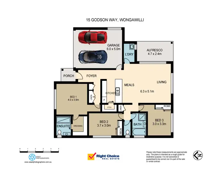 Floorplan of Homely villa listing, 15 Godson Way, Wongawilli NSW 2530