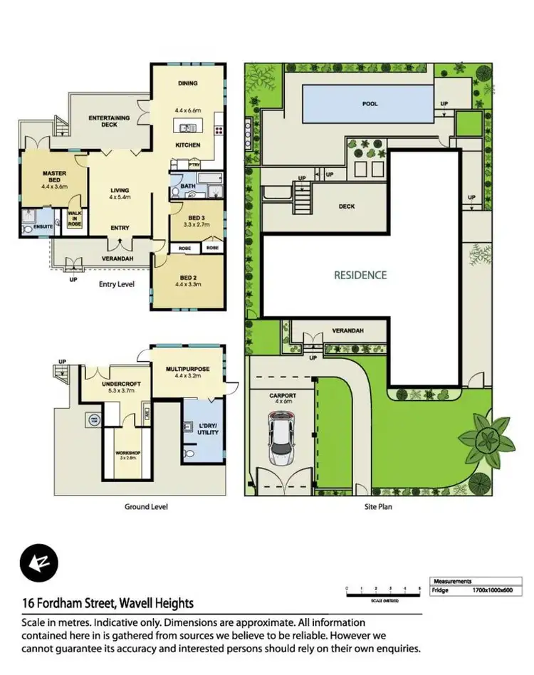 Floorplan of Homely house listing, 16 Fordham Street, Wavell Heights QLD 4012