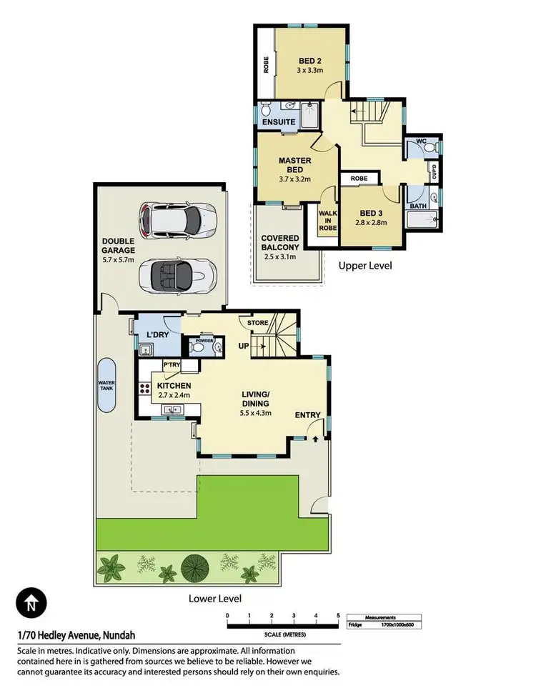 Floorplan of Homely townhouse listing, 1/70 Hedley Avenue, Nundah QLD 4012