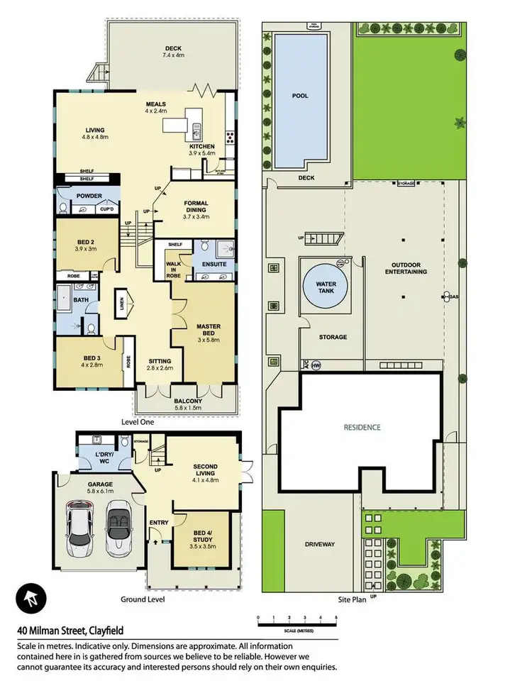 Floorplan of Homely house listing, 40 Milman Street, Clayfield QLD 4011