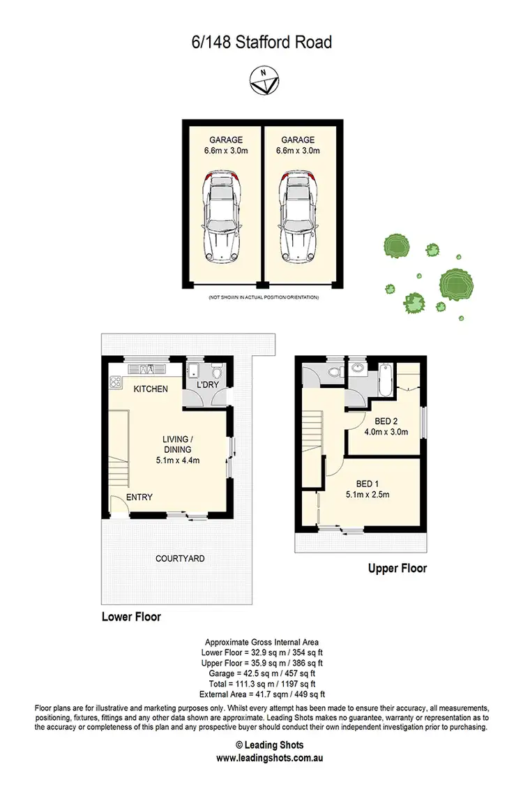 Floorplan of Homely unit listing, 6/148 Stafford Road, Gordon Park QLD 4031