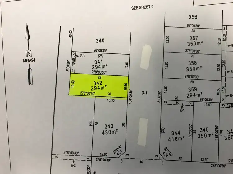 Floorplan of Homely land listing, Address available on request