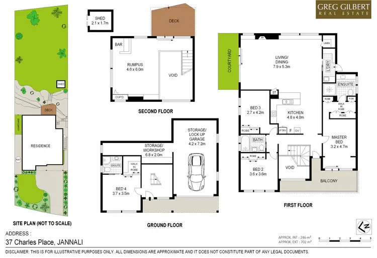 Floorplan of Homely house listing, 37 Charles Place, Jannali NSW 2226